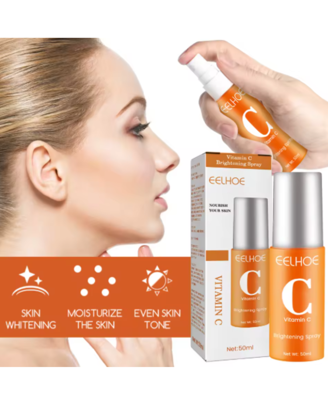 EELHOE Spray Facial Hidratante com Vitamina C