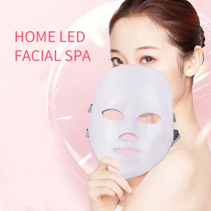 Mascarilla LED Facial Profesional – Terapia de Luz Rejuvenecedora Anti-Edad y Blanqueadora